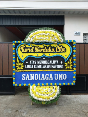Papan Bunga Duka di Benuanirae